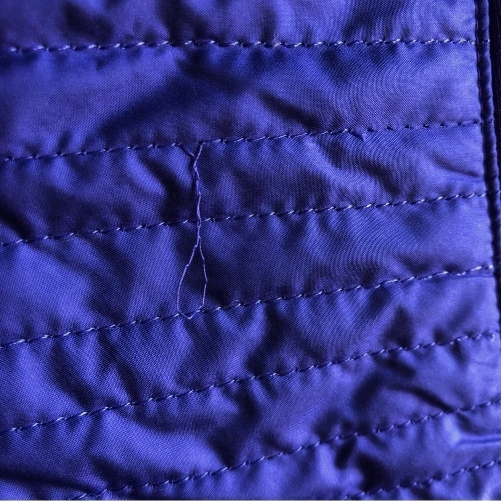 Athleta indigo zip up sprinter vest xxs